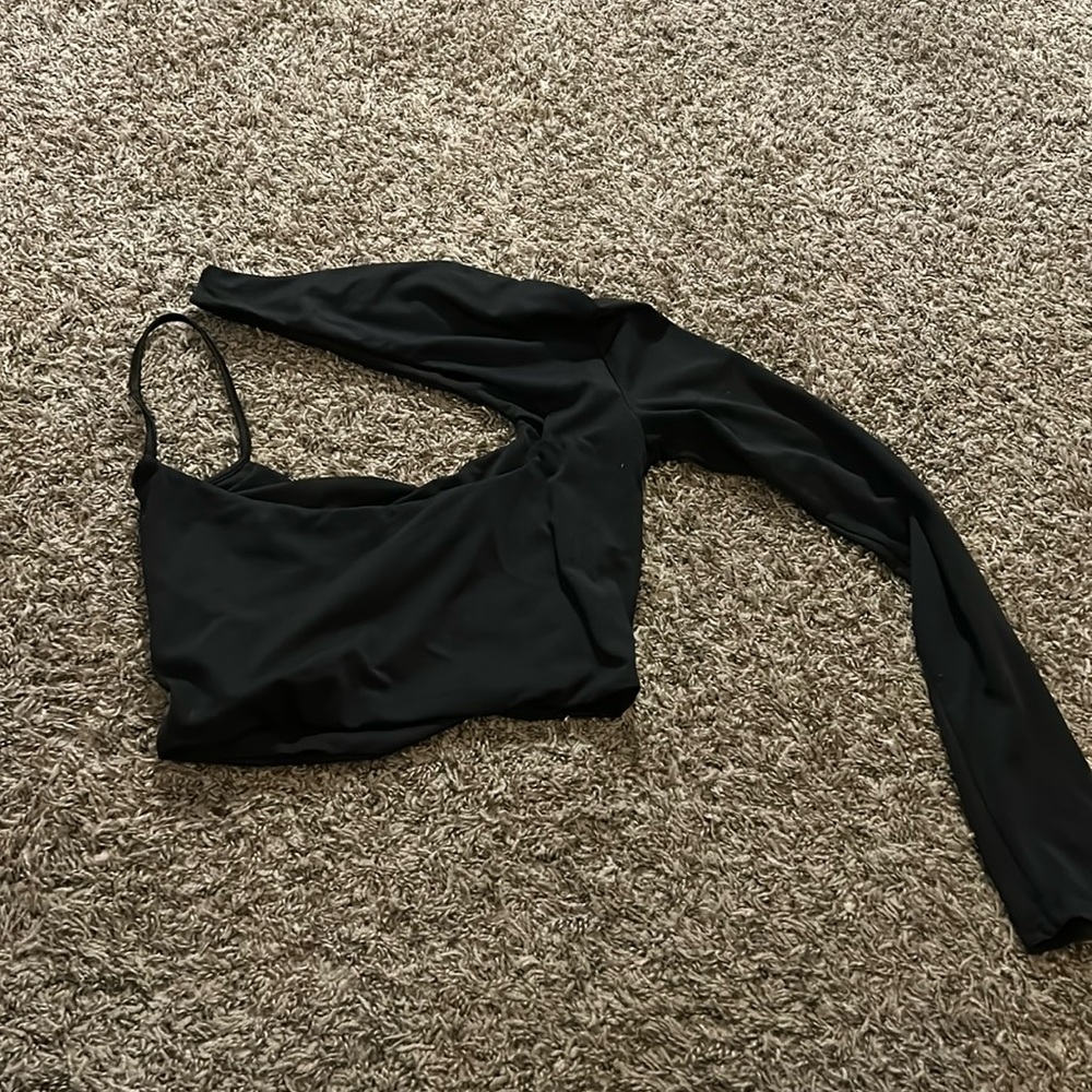 One shoulder princess Polly top